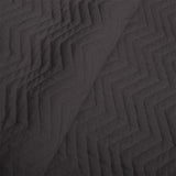 BodyComfy 100% Cotton Hosiery King-Size Fitted Bedcover – Chevron Print