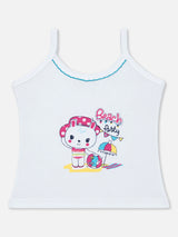 Baby Girls Cotton Rib Vest Camisole and Sleeveless Design for Comfortable Innerwear Essentials - Pack of 6