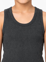 Unisex Round Neck Sleeveless Thermal Top for Warm Innerwear Comfort, Easy Winter Layering and Regular Use - Pack of 2
