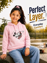 Girls Sweatshirt for Casual Wear, Everyday Warm Layering Comfort and Regular Wardrobe Essentials for Daily Use