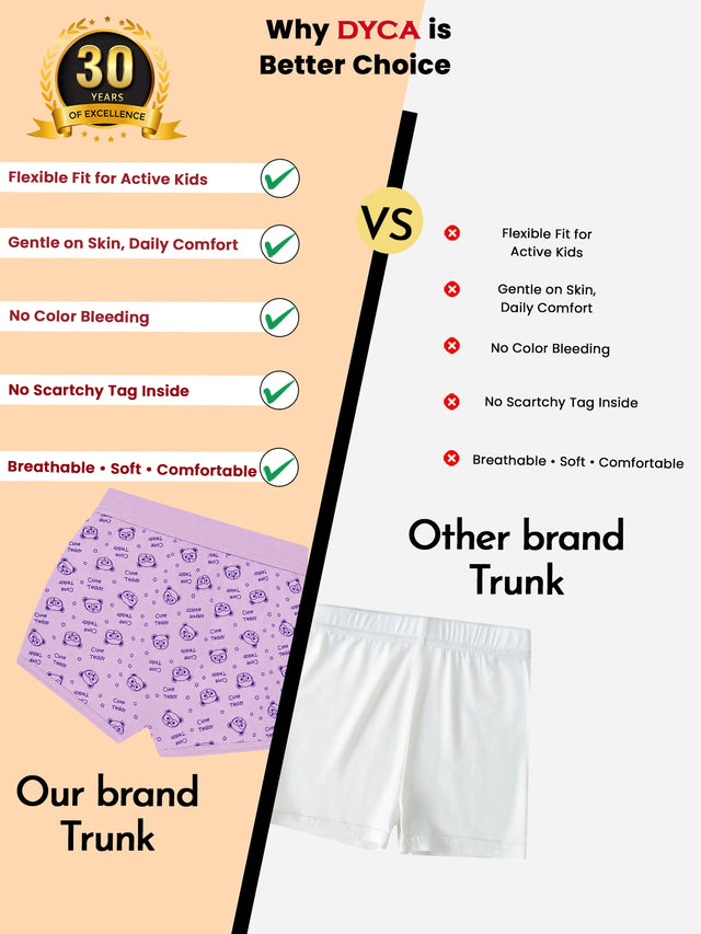 Unisex 100% Cotton Bloomer with Lycra Band for Everyday Innerwear Comfort and Baby Essentials - Pack of 3