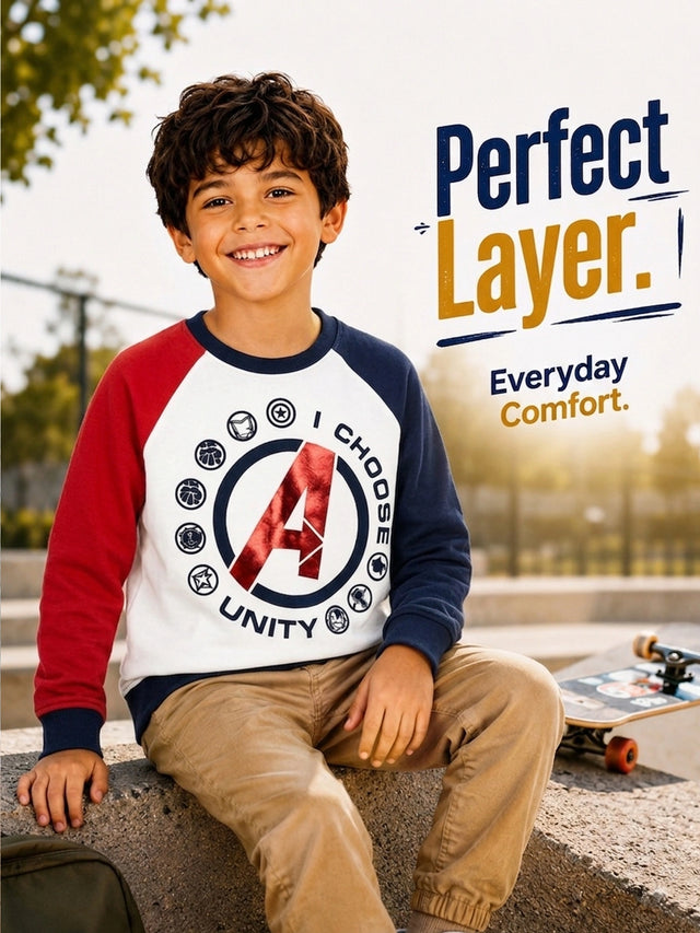 Boys Sweatshirt for Casual Wear, Warm Layering, Everyday Comfort and Practical Wardrobe Essentials for Daily Use