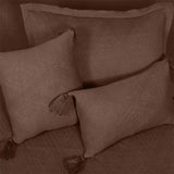 BodyComfy 100% Cotton Hosiery King-Size Fitted Bedcover – Layered Diamond Geometric Pattern