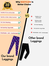 Girls Leggings Pack of 1 - Bodycare
