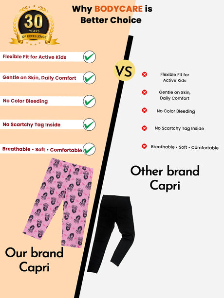 Girls 100% Cotton Leggings