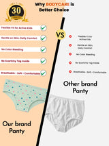 Girls Panty Inner Elastic Pack of 6 - Bodycare