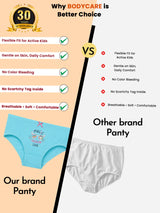 Girls Panty Inner Elastic Pack of 5 - Bodycare