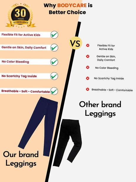 Girls Leggings Pack of 2