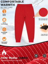 Unisex Antibacterial Thermal Bottom for Winter Innerwear Comfort, Warm Base Wear and Regular Cold-Weather Use - Pack of 2