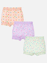 Unisex 100% Cotton Bloomer Innerwear Bottom for Everyday Comfort, Easy Wear and Smooth Movement - Pack of 3