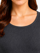 Women Full Sleeves Round Neck Thermal Top for Winter Wear, Everyday Warmth and Comfortable Base Layer Use