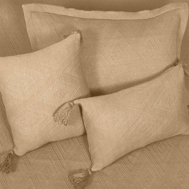 King Size Cotton Jersey Bedcover Heritage Diamond - Bodycare