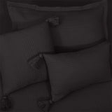 BodyComfy 100% Cotton Hosiery King-Size Fitted Bedcover – Checkered Block Texture