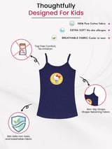 Girls Hello Kitty 100% Cotton Vest Round Neck Sleeveless Pack of 3