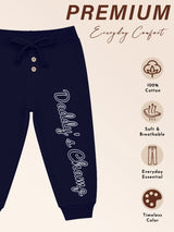 Baby Boys 100% Cotton Track Pant for Comfortable Casual Wear, Lounge Wear and Easy Everyday Movement
