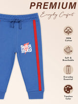 Baby Boys Cotton Solid Track Pant for Everyday Comfort, Casual Wear, Easy Movement and Lounge Wear Essentials