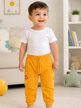 Boys Cotton Track Pant Joggers with Soft Stretchable Fabric, Elastic Waist and Everyday Comfort for Active Use