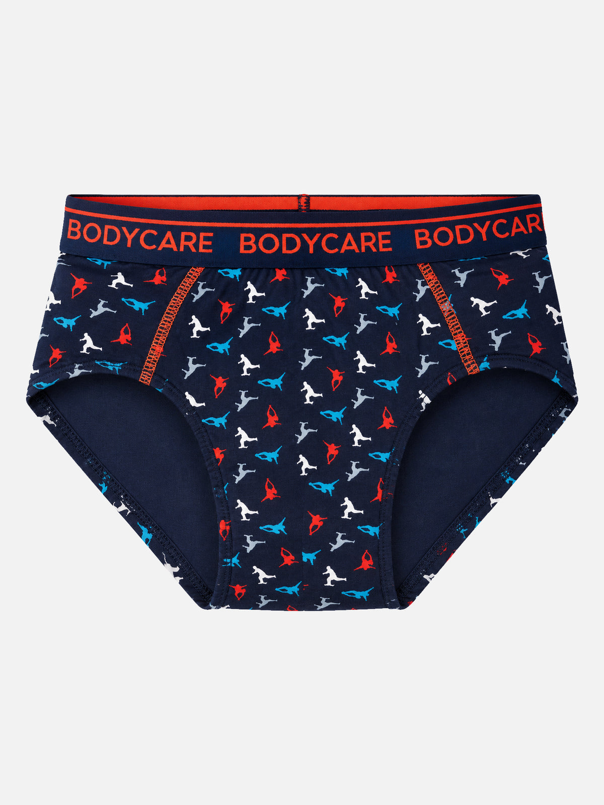 Boys Cotton Spandex Semi Long Briefs with Top Elastic for Everyday Innerwear Comfort and Regular Use - Pack of 2