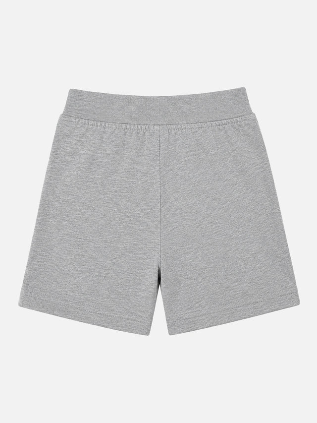 Boys Solid Shorts with Comfortable Pull-On Fit for Casual Wear, Lounge Wear and Easy Everyday Movement - Pack of 2
