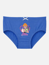 Girls Frozen Printed Innerwear Panty 100% Cotton Soft Skin Friendly for Everyday Comfort and Kids Essentials - Pack of 5
