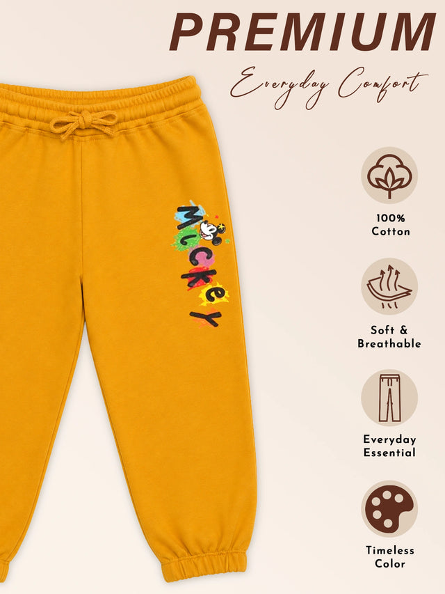 Baby Boys Fleece Track Pant Joggers with Elastic Waist for Warm Winter Wear and Casual Comfort - Pack of 1
