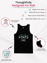 Boys 100% Cotton Vest Round Neck Regular Fit Pack of 2