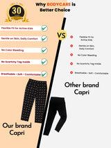 Women Capri for Casual Wear, Lounge Comfort, Easy Movement, Relaxed Styling and Regular Wardrobe Essentials