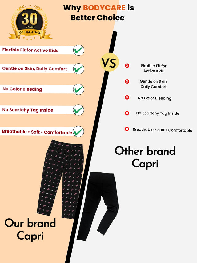 Women Capri for Casual Wear, Lounge Comfort, Easy Movement, Relaxed Styling and Regular Wardrobe Essentials