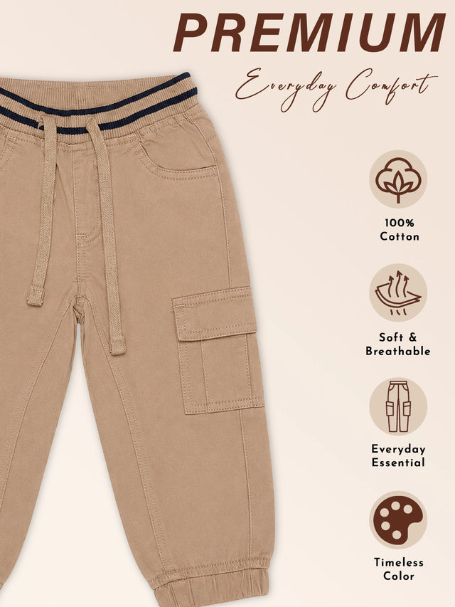 Baby Boys Pant for Everyday Casual Wear, Lounge Comfort, Easy Movement, Regular Wardrobe Use and Daily Essentials