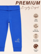 Baby Boys Cotton Track Pant for Everyday Comfort, Lounge Wear, Easy Movement and Casual Wardrobe Essentials - Pack of 1