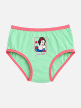 Girls Princess 100% Cotton Panty Underwear with Top Elastic for Soft Comfort and Daily Innerwear Use - Pack of 6