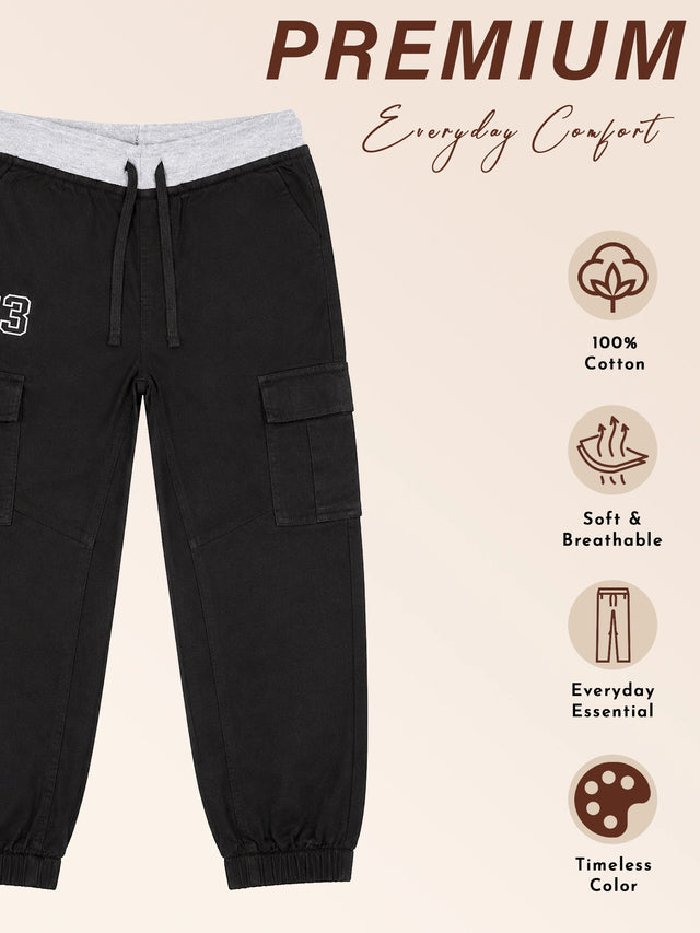 Boys Knitted Pant for Casual Wear, Lounge Comfort, Easy Movement, Everyday Wardrobe Essentials and Regular Use