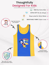 Bodycare Tom & Jerry Boys Vest Round Neck Sleeveless Pack Of 3 - Bodycare
