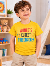 Baby Boys Round Neck Half Sleeve T-Shirt for Casual Wear, Easy Movement, Everyday Comfort and Regular Wardrobe Use