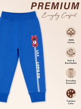 Baby Boys 3 Thread Fleece Track Pant with Regular Fit for Warm Casual Wear, Easy Movement and Comfort