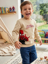 Baby Boys Avengers Round Neck Full Sleeve Sweatshirt for Casual Winter Styling, Everyday Comfort and Easy Movement