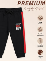 Baby Boys Cotton Solid Track Pant for Everyday Comfort, Casual Wear, Easy Movement and Lounge Wear Essentials
