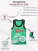 Boys Innerwear Vest Round Neck Sleeveless for Everyday Comfort, Easy Layering and Wardrobe Essentials - Pack of 2