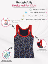 Boys Vest Round Neck Sleeveless Pack of 3