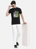 Men T-Shirt Round Neck Half Sleeves with Clean Casual Styling for Everyday Wear and Easy Layering Comfort