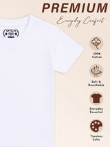 Boys T-Shirt Round Neck Half Sleeves for Everyday Comfort, Casual Styling, Easy Movement and Kids Wardrobe Essentials