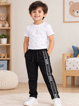 Baby Boys Solid Track Pant for Comfortable Casual Dressing, Lounge Wear and Easy Everyday Movement - Pack of 1