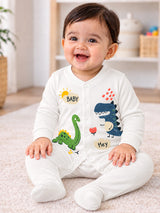 Baby Boys Interlock Romper for Everyday Babywear Comfort, Easy Dressing and Regular Wardrobe Essentials