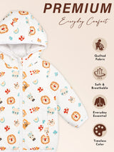 Baby Boys Soft Cotton Blend Jacket for Winter Wear, Warm Comfort, Casual Outfits and Regular Wardrobe Use