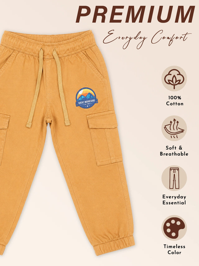 Boys Knitted Pant for Everyday Casual Wear, Easy Movement, Comfort and Regular Wardrobe Essentials for Daily Use