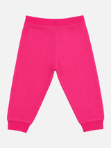 Baby Girls Cotton Track Pant for Everyday Comfort, Lounge Wear, Easy Movement and Casual Wardrobe Essentials - Pack of 1
