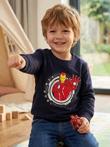 Baby Boys Avengers Round Neck Full Sleeve Sweatshirt for Casual Winter Styling, Everyday Comfort and Easy Movement