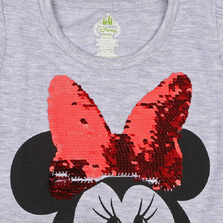 Baby Girls Minnie & Friends T-Shirt Round Neck Half Sleeves - Bodycare