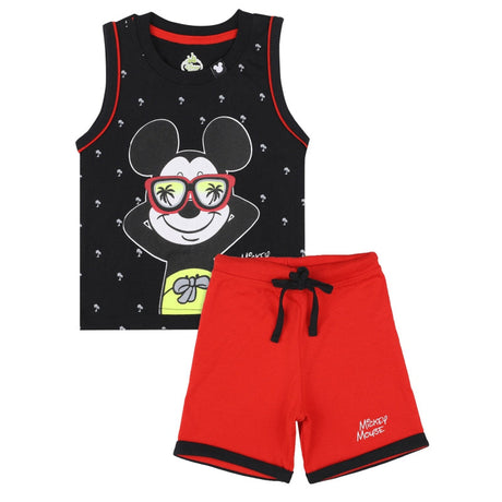 Bodycare Mickey & Friends Boys Cotton Sets Round Neck Sleeveless