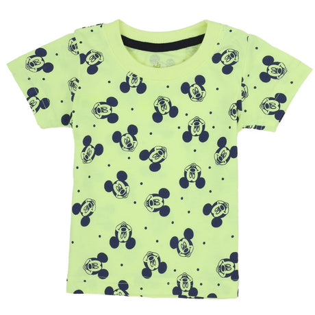 Bodycare Mickey & Friends Boys Cotton Sets Round Neck Half Sleeves